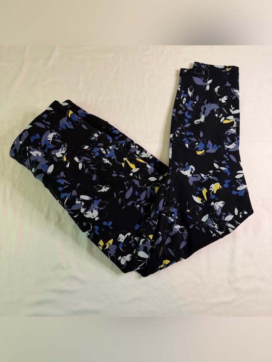 Sweaty Betty Pants - Sweaty Betty Power 7/8 Leggings Floral Print High Rise Yoga Gym Athleisure small
